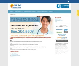 Mynaswhealthchoices.org(Augeo Benefits) Screenshot