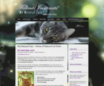 Mynaturalcats.com(My Natural Cats) Screenshot