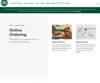 Mynaturalmarket.com(Whole Foods UK) Screenshot