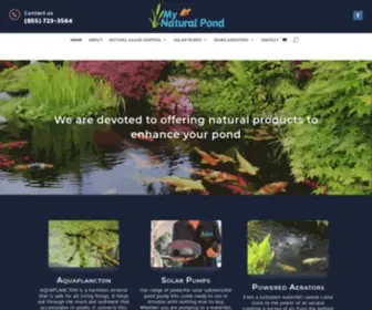 Mynaturalpond.com(My Natural Pond) Screenshot