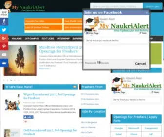 Mynaukrialert.in(Mynaukrialert) Screenshot