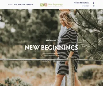 MYNBFC.com(New Beginnings Family Chiropractic) Screenshot