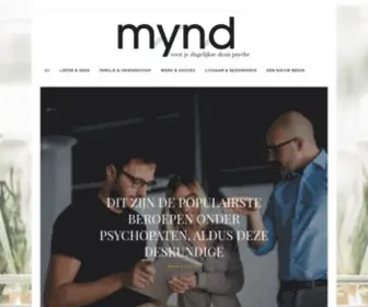 MYND.nu(Voor je dagelijkse dosis psyche) Screenshot