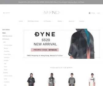 MYNDStore.com(Mynd Store Hong Kong) Screenshot