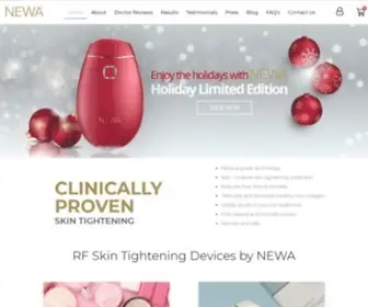 Mynewa.com(Skin tightening NEWA) Screenshot