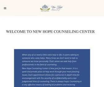 Mynewhopecc.com(New Hope Counseling) Screenshot