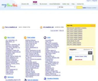 Mynewnet.com(Free Classifieds) Screenshot