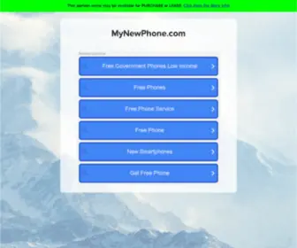 Mynewphone.com(Phone Cards) Screenshot