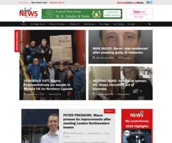 Mynewsmag.co.uk(My Local News) Screenshot