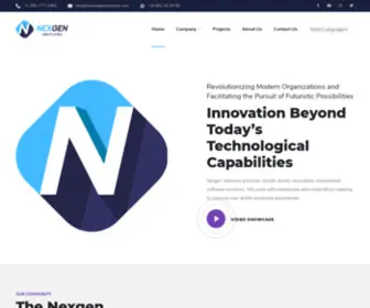 Mynexgenventures.com(NexGen Ventures) Screenshot