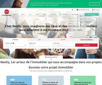 Mynexity.com(Nexity vous accompagne tout au long de votre vie immobilière) Screenshot