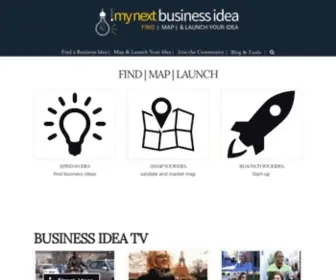 Mynextbusinessidea.com(My Next Business Idea) Screenshot