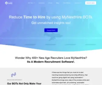 Mynexthire.com(MyNextHire) Screenshot