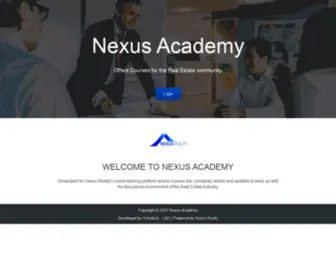 Mynexusacademy.com(Nexus Academy) Screenshot
