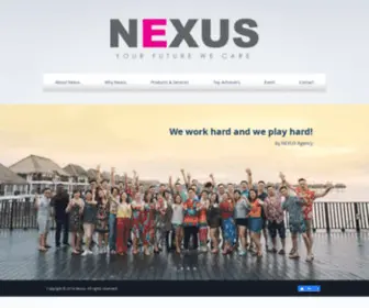 Mynexusagency.com(Nexus-agency) Screenshot