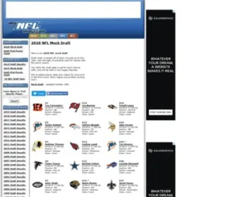 MYNFLdraft.com(2020 NFL Draft Results) Screenshot