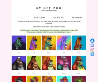 MYNFtzoo.com(MY ARTS) Screenshot