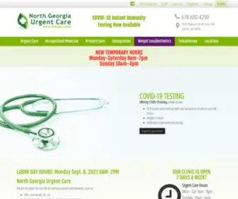 MYnguc.com(North Georgia Urgent Care) Screenshot