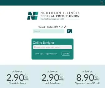 Mynifcu.com(Northern Illinois Federal Credit Union) Screenshot