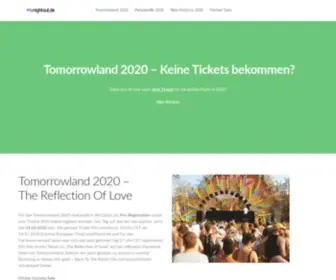 Mynightout.de(TomorrowlandHow to get Tickets) Screenshot