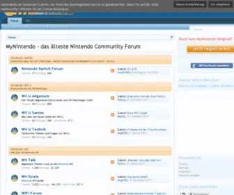 Mynintendo.de(Das älteste Nintendo Community Forum) Screenshot