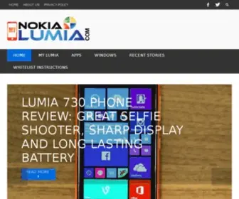 Mynokialumia.com(My Nokia Lumia) Screenshot