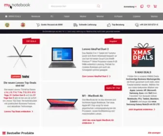 Mynotebook.de(Notebook) Screenshot
