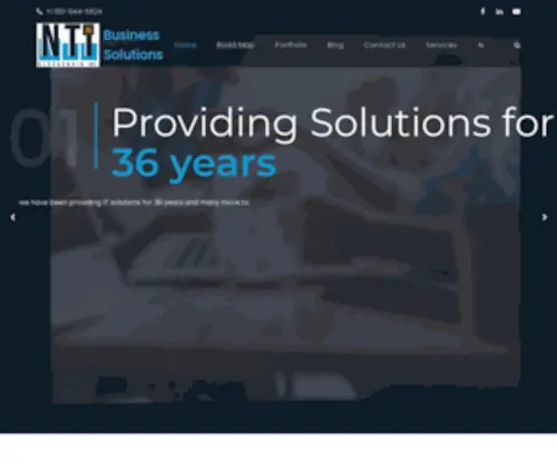 MYnti.com(Business Solutions) Screenshot