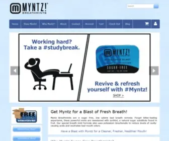 MYNTZ.com(Experience Sugar) Screenshot