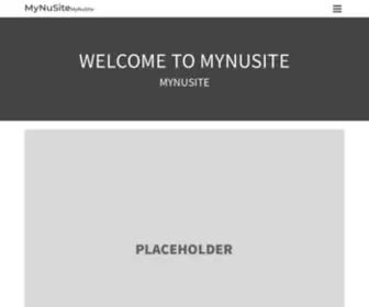 Mynusite.com(MyNuSite – MyNuSite) Screenshot