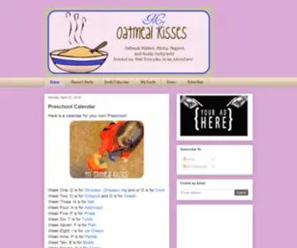 Myoatmealkisses.com(My Oatmeal Kisses) Screenshot