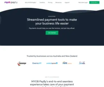 Myobpayby.com(Simple and secure payment solutions) Screenshot