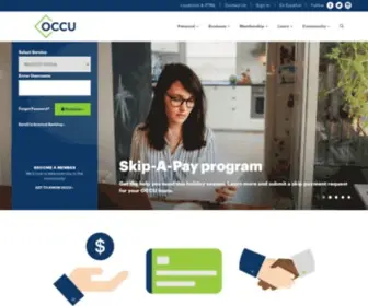 Myoccu.org(Oregon Community Credit Union) Screenshot