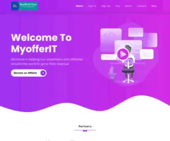 Myofferit.com(Premium Affiliate Network) Screenshot