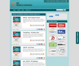 Myofficecoupons.com(Myofficecoupons) Screenshot