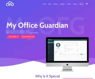 Myofficeguardian.com(My Office Guardian) Screenshot