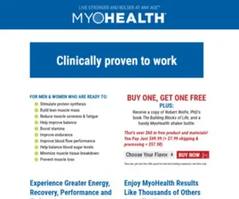 Myohealth.com(MyoHealth) Screenshot