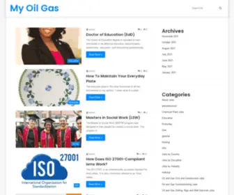 Myoilgas.com(My Oil Gas) Screenshot