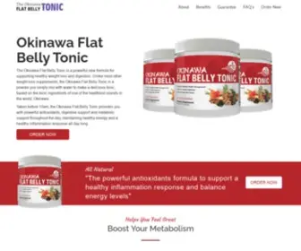 Myokinawatonic.com((1) Discovery in the weight loss community) Screenshot