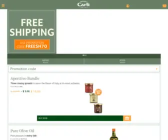 Myoliocarli.com(Olio Carli) Screenshot