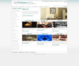 Myomworkspaceart.com(OM Workspace) Screenshot