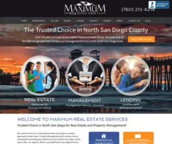 Myonestop.net(North San Diego Property Management and Property Managers) Screenshot