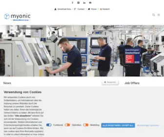 Myonic.us(Myonic GmbH) Screenshot