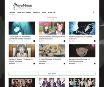 Myonime.com(Download Anime Batch Subtitle Indonesia) Screenshot