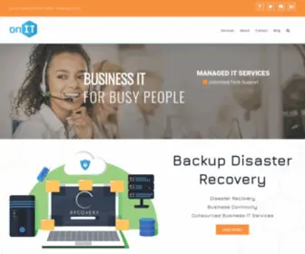 Myonit.com(Managed IT Services in Northwest Arkansas) Screenshot