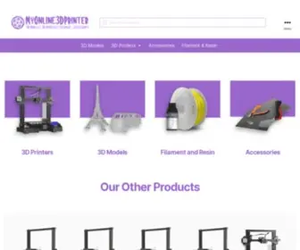 Myonline3Dprinter.com(MyOnline3DPrinter) Screenshot