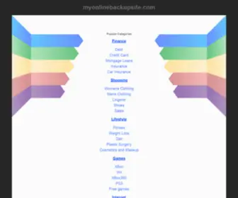 Myonlinebackupsite.com(MicroNet Online Backup) Screenshot