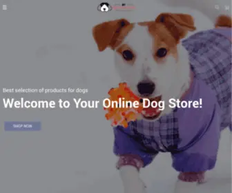 Myonlinedog.com(Buy Dogs Supplies online) Screenshot