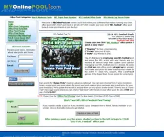 Myonlinepool.com(NFL) Screenshot