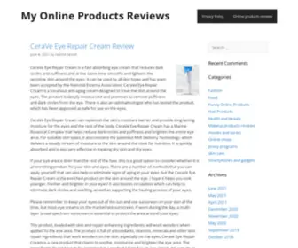 Myonlineproductsreviews.com(Honest reviews of stuff we have actually tried) Screenshot